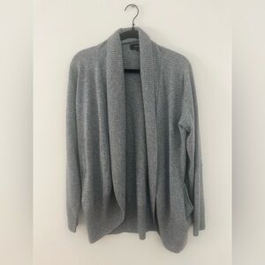 Quince Heather Gray Cardigan Sweater